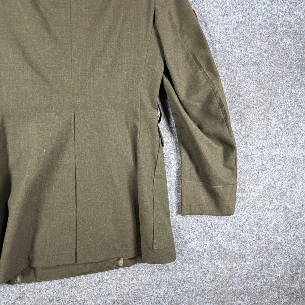 VTG 1973 Vietnam USMC Service Alpha Dress Jacket Coat Sergeant Newell 73-C-0228